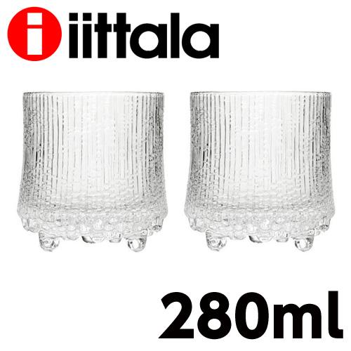 iittala イッタラ Ultima Thule ウルティマツーレ オールドファッション L 280ml グラス クリア 2個セット『送料無料（一部地域除く）』の通販は 5,700円