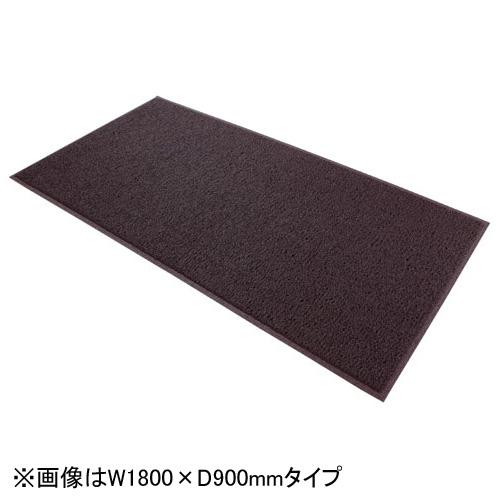 『取寄品』テラモト 玄関マット ケミタングル MR-139-240-4 茶『送料無料（一部地域除く）』