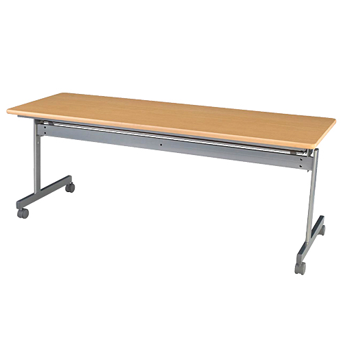 (個人宅＋3300円)『代引不可』タック 会議用テーブル跳上式 ワイド ナチュラル KS-1860NN 『返品不可』【送料無料（一部地域除く）】 19,800円