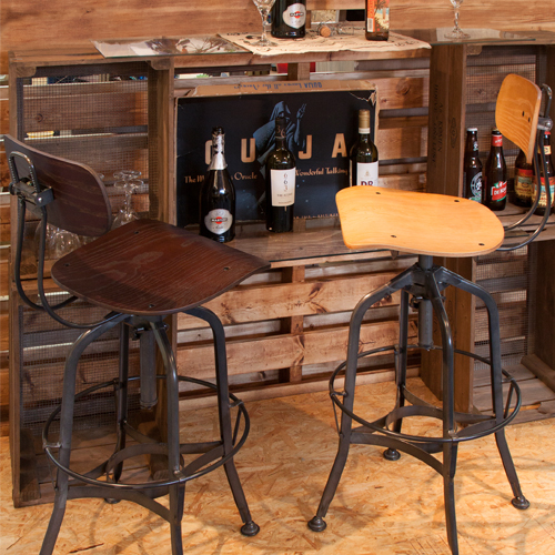 『代引不可』TTF-524NA カウンターチェア ナチュラル 椅子 いす チェア 家具 インテリア『送料無料（一部地域除く）』