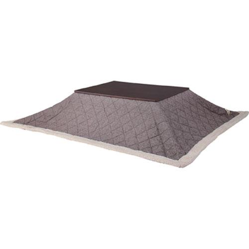 『代引不可』東谷 薄掛こたつ布団 長方形 ツイード W190×D230cm KK-102BR『送料無料（一部地域除く）』