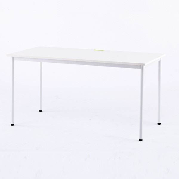 『代引不可』RFヤマカワ シンプルテーブル ホワイト W1400×D700 Z-SHST-1470WHW 家具 オフィス家具 テーブル インテリア シンプル【送料無料（一部地域除く）】
