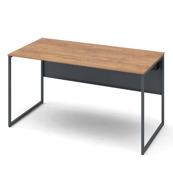 オカムラ 平机 ソリスト スタンダードタイプ ダークグレー脚 W1400×D700×H720mm ラスティックパイン 3K20LD MHK8 [ テレワーク 在宅勤務 在宅ワーク リモートワーク 自宅勤務 在宅 SOHO ]『送料無料（一部地域除く）』の通販は 72,380円