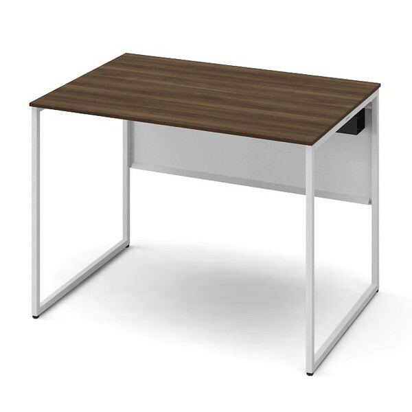 オカムラ 平机 ソリスト スタンダードタイプ ネオホワイト脚 W1000×D700×H720mm プライズウッドダーク 3K20LF MU05 [ テレワーク 在宅勤務 在宅ワーク リモートワーク 自宅勤務 在宅 SOHO ]『送料無料（一部地域除く）』の通販は