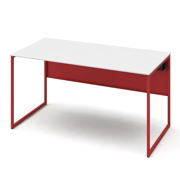 『代引不可』オカムラ 平机 ソリスト スタンダードタイプ ネオホワイト脚 W1400×D700×H720mm ソーンオーク 3K20LD MGM2『送料無料（一部地域除く）』