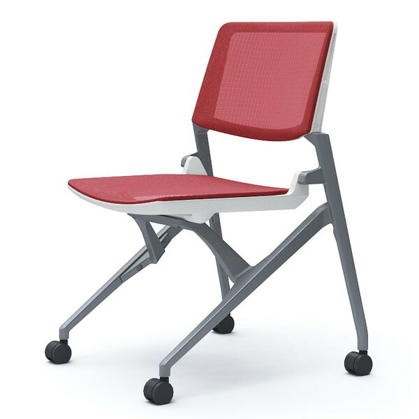 チェア－ オカムラ ミーティングチェア Marca マルカ 背座メッシュ シルバー