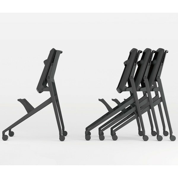 オカムラ ミーティングチェア Marca マルカ 背座メッシュ ブラックフレーム ブラックシェル 肘付 ミディアムグレー 81M2RG F1F2『送料無料（一部地域除く）』