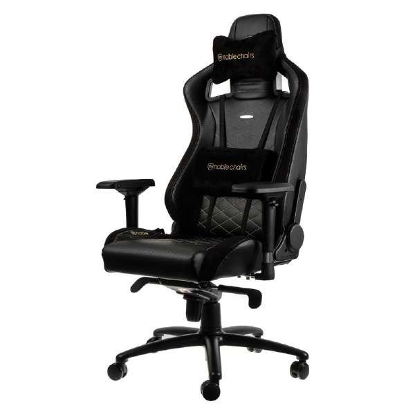 noblechairs ゲーミングチェア EPIC ゴールド NBL-PU-GOL-003『送料無料（一部地域除く）』