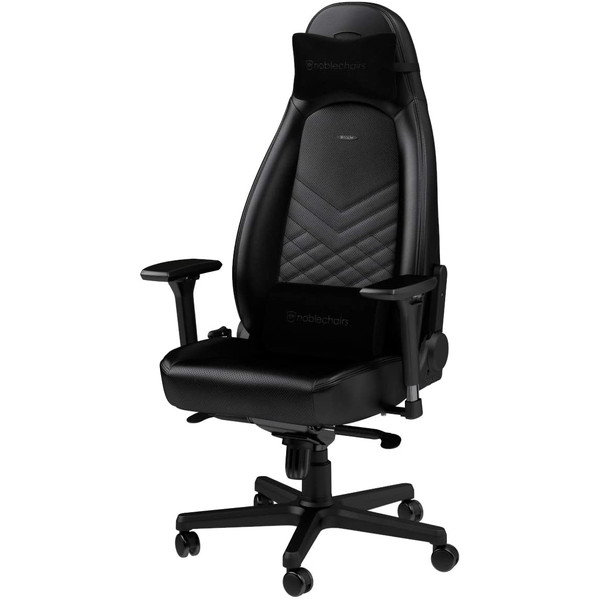 noblechairs ゲーミングチェア ICON ブラック NBL-ICN-PU-BLA-SGL『送料無料（一部地域除く）』