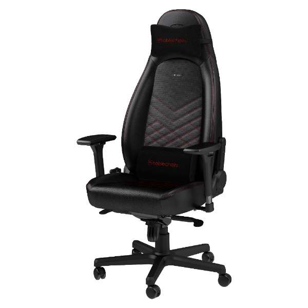 noblechairs ゲーミングチェア ICON レッド NBL-ICN-PU-BRD-SGL『送料 