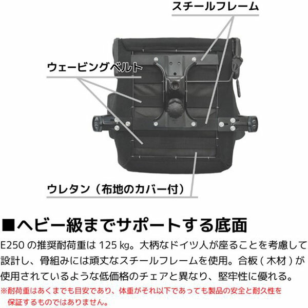 『代引不可』Nitro Concepts ゲーミングチェア E250 レッド NC-E250-BR 『日時指定不可』『送料無料（一部地域除く）』_11