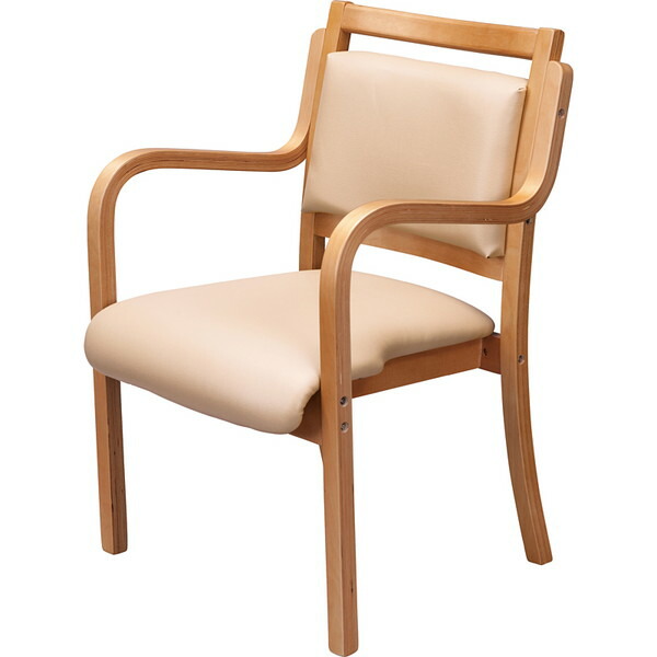 タック 木製チェア カルモ UFC5シリーズ ベージュ UFC5-NABE『送料無料（一部地域除く）』の通販は