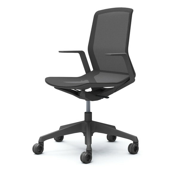 オカムラ オフィスチェア シナーラ デザインアーム ダークグレー ホローウレタンキャスター CD77MK F2X3 [ CYNARA テレワーク 在宅勤務 ]『送料無料（一部地域除く）』の通販は