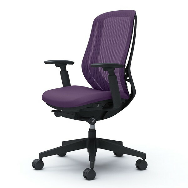 『代引不可』オカムラ シルフィー ハイバック ブラックボディ 樹脂脚 背メッシュ 可動肘 ウレタンキャスター レッド C685ZR FMP9 『日時指定不可』 メーカー直送オカムラ シルフィー ハイバック 肘なし ライトグレー