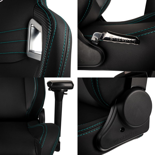 noblechairs ゲーミングチェア EPIC メルセデス AMG 2021エディション マットブラック NBL-EPC-PU-MPF-SGL『送料無料（一部地域除く）』_3