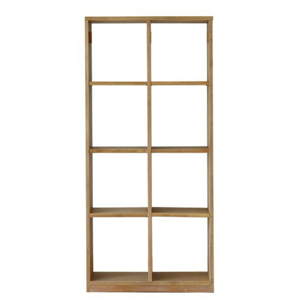 関家具 シェルフ ローゼル 4×2 W700×D290×H1536mm [ nora ノラ mam マム オープンシェルフ 収納家具 家具 ]『送料無料（一部地域除く）』