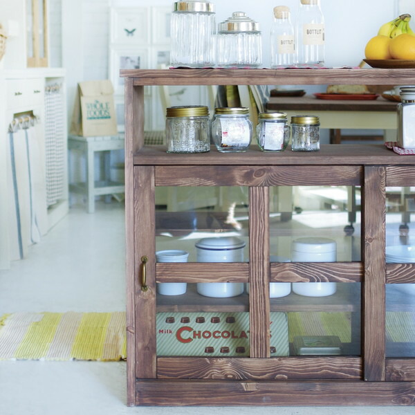 関家具 キャビネット ハラン W1220×D360×H835mm [ nora ノラ mam マム