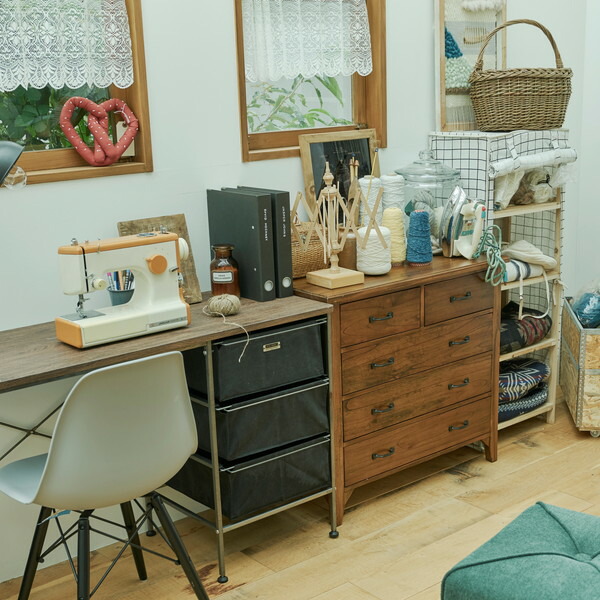 チェスト 木製 天然木 引出し AZUMAYA「ティンバー」｜PM-307 東谷