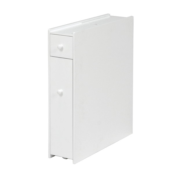 萩原 トイレラック ホワイト MTR-6569WH [ トイレ収納 ラック 省スペース トイレ 収納 シンプル すっきり ]『送料無料（一部地域除く）』の通販は 7,293円