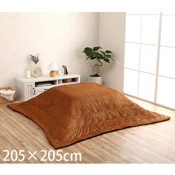 イケヒコ・コーポレーション イケヒコ こたつ布団 グランド 約205×285cm ネイビー 大判長方形 コーデュロイ 無地 抗菌防臭 #6842129 イケヒコ・コーポレーション こたつ布団 グランド 約205×205cm