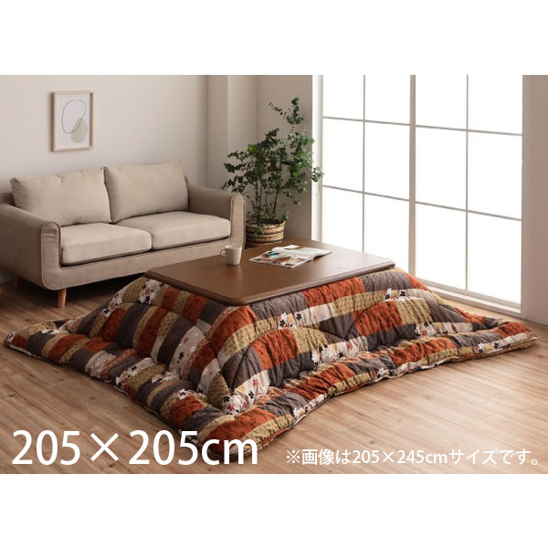イケヒコ 京好み こたつ布団 日本製 正方形 205×205cm ベージュ G5913919 [ こたつ 掛け布団 厚掛け 和柄 洗える ]『送料無料（一部地域除く）』の通販は