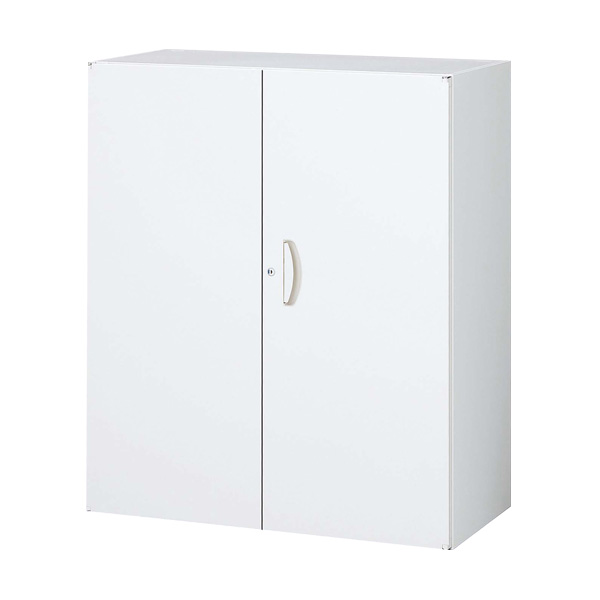 『代引不可』生興 クウォール システム収納庫 両開き書庫 W900×D500×H1050 RW5-10H『送料無料（一部地域除く）』