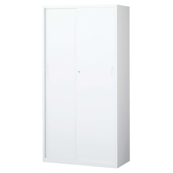 『代引不可』生興 クウォール システム収納庫 スチール引戸書庫 W900×D400×H1800 RW4-18S『送料無料（一部地域除く）』