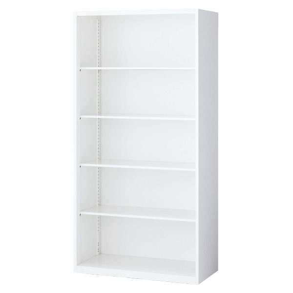 『代引不可』生興 クウォール システム収納庫 オープン書庫 W900×D400×H1800 RW4-18K『送料無料（一部地域除く）』