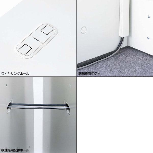 『代引不可』生興 NSカウンター ローカウンター W1200×D700×H700 NSL-12TWW （天板/本体ホワイト）『送料無料（一部地域除く）』_3