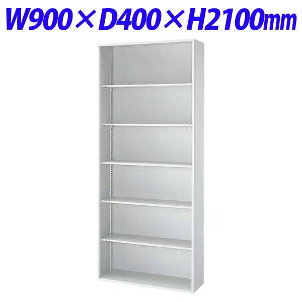 『代引不可』ライオン事務器 オフィスユニット EWシリーズ オープン型 下置専用 W900×D400×H2100mm ライトグレー EWS-21K 710-76『送料無料（一部地域除く）』