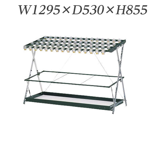 『代引不可』ライオン事務器 鍵付傘立 W1295×D530×H855mm KF-60 546-95『送料無料（一部地域除く）』