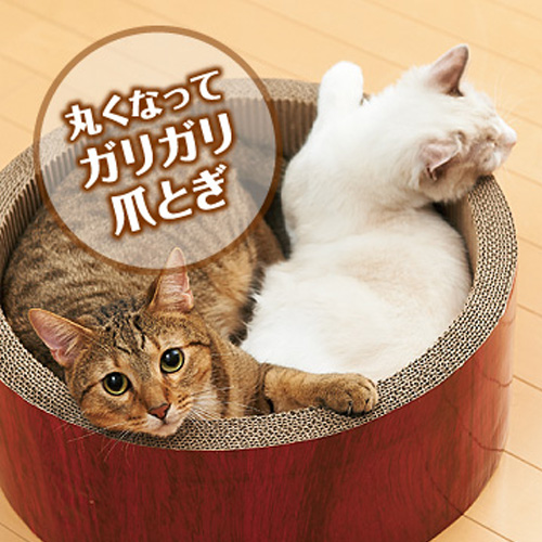 つめとぎ 当店人気商品 Mju ガリガリサークル スクラッチャー ビッグ またたび付 の通販はau Pay マーケット よろずやマルシェ