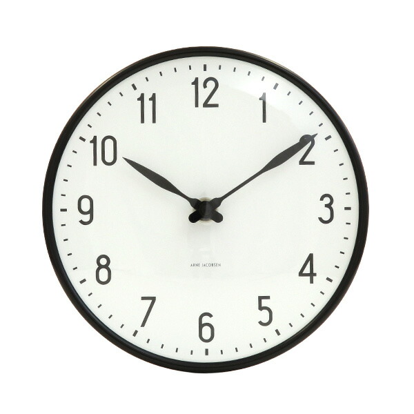 ARNE JACOBSEN アルネ・ヤコブセン 掛け時計 Station wall clock ステーションクロック 21cm『送料無料（一部地域除く）』_1
