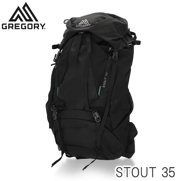 GREGORY グレゴリー バックパック STOUT スタウト 35 35L フォレストブラック 149378A266 リュック リュックサック『送料無料（一部地域除く）』の通販は