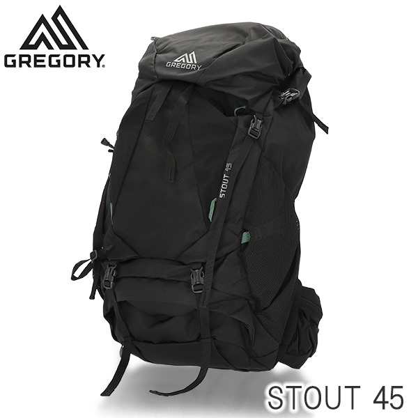 GREGORY グレゴリー バックパック STOUT スタウト 45 45L フォレストブラック 149379A266 リュック リュックサック『送料無料（一部地域