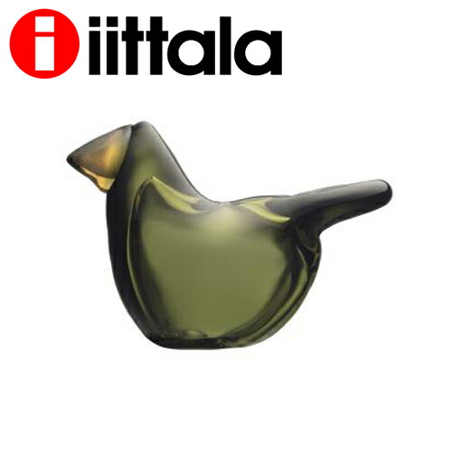 iittala イッタラ Birds by Toikka バード シエッポ モスグリーン・コッパー 95×65mm Flycatcher『送料無料（一部地域除く）』の通販は 12,240円