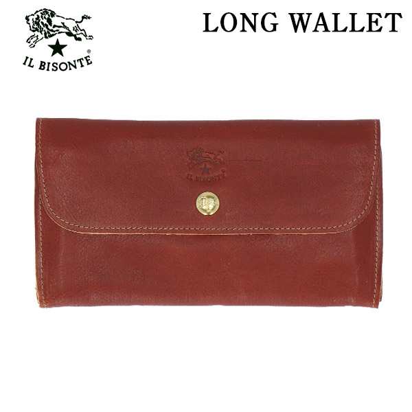 IL BISONTE イルビゾンテ LONG WALLET 長財布 SEPPIA セピア BW221 SCW020 ロングウォレット PO0001『送料無料（一部地域除く）』