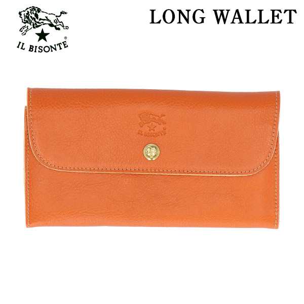 IL BISONTE イルビゾンテ LONG WALLET 長財布 CARAMEL キャラメル CA101 SCW020 PV0005『送料無料（一部地域除く）』