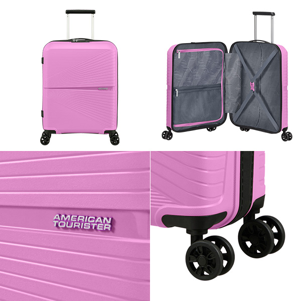 【未使用美品】サムソナイト　エアリス　スーツケース　濃いピンク色　55cm サムソナイト Samsonite サムソナイト スーツケース LLサイズ XL
