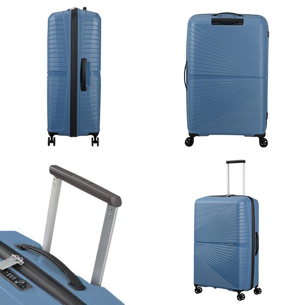 Samsonite サムソナイト アメリカンツーリスター エアーコニック 77cm コロネットブルー スーツケース キャリーケース『送料無料（一部地