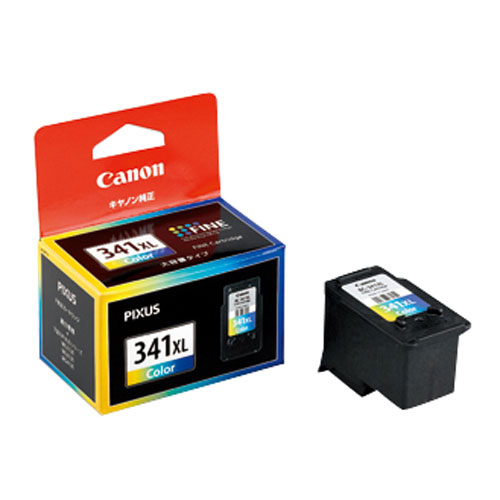 キヤノン 純正インク BC-341XL 3色カラー 大容量 5本セット CANON 純正品 インク インクカートリッジ プリンター用『送料無料（一部地域除く）』