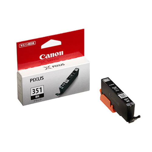 キヤノン 純正インク BCI-351BK ブラック 10本セット CANON 純正品 インク インクカートリッジ プリンター用『送料無料（一部地域除く）』_1