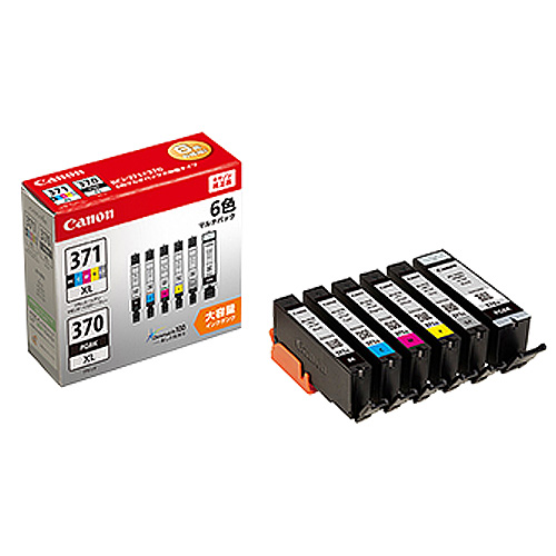 CANON BCI-371XL＋BCI-370XL 6MPV 6色パック 大容量 純正 [ PIXUS TS9030 TS8030 MG7730F MG7730 MG6930 キャノン キヤノン BCI-370XL BCI-371XL ]『送料無料（一部地域除く）』