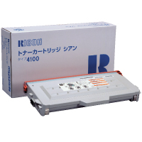 『代引不可』RICOH タイプ4100 シアン 純正品 8500枚 『返品不可』『送料無料（一部地域除く）』