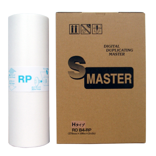 『代引不可』軽印刷機対応マスター ROB4-RP H 2本セット 汎用品 『返品不可』『送料無料（一部地域除く）』