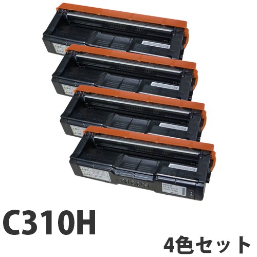 『ポイント10倍』RICOH C310H リサイクル トナーカートリッジ 4色セット【送料無料（一部地域除く）】｜au PAY マーケット