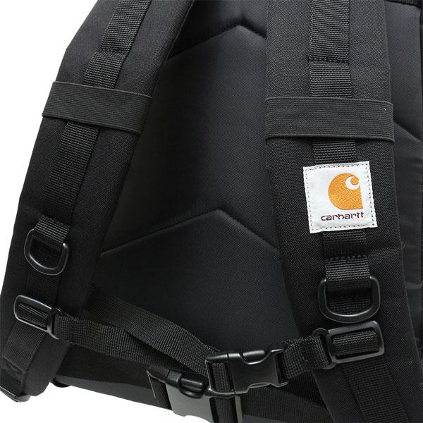 カーハート リュック Carhartt KICKFLIP BACKPACK キックフリップ バックパック 24.8L Black ブラック『送料無料（一部地域除く）』