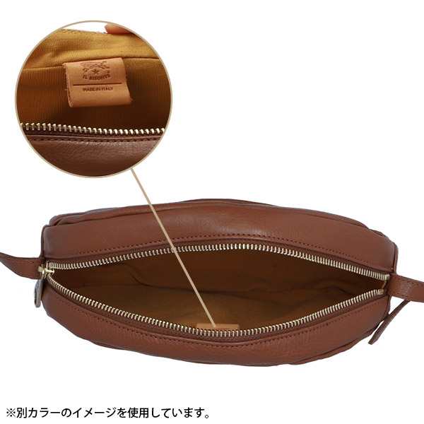 IL BISONTE イルビゾンテ SHOULDER BAG ショルダーバッグ CARAMEL