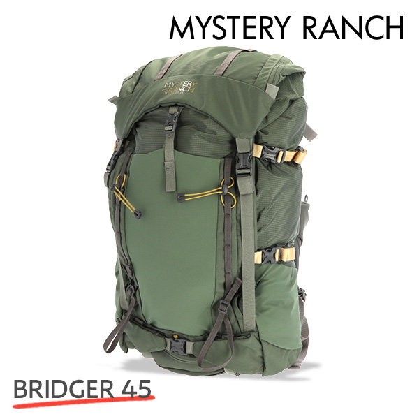 ミステリーランチ バックパック ブリッジャー 45 メンズ M 45L アイビー MYSTERY RANCH BRIDGER 45 Ivy『送料無料（一部地域除く）』