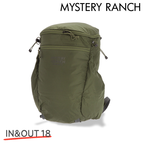 ミステリーランチ インアンドアウト リュック リュックサック 18 18L ポンデローサ MYSTERY RANCH IN＆OUT 18『送料無料（一部地域除く）』